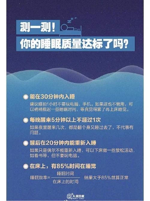 睡眠质量(睡眠质量好坏判断标准)