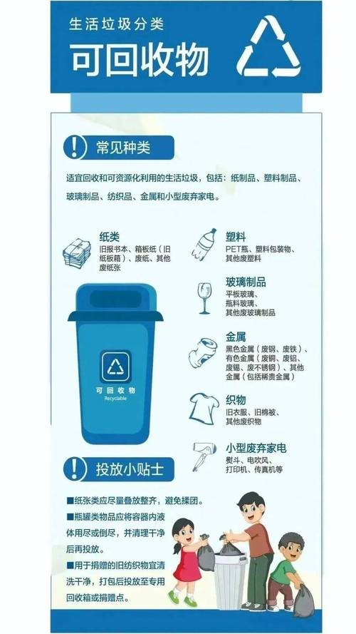 垃圾分类四法则(垃圾分类4分法)