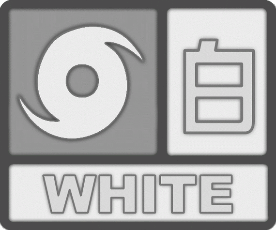 台风预警分级（台风预警分级白色?）